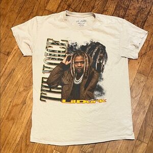 Lil Durk Graphic Cream T-Shirt